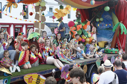 Kirkcudbright Parade August 2025 